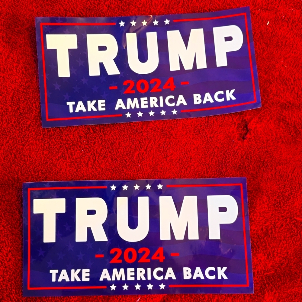 Trump 2024 Stickers